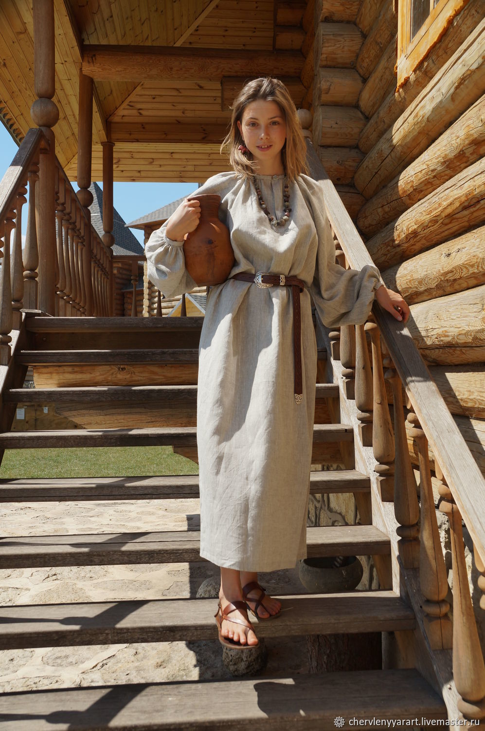 Girls in Slavic costumes in Shizuoka